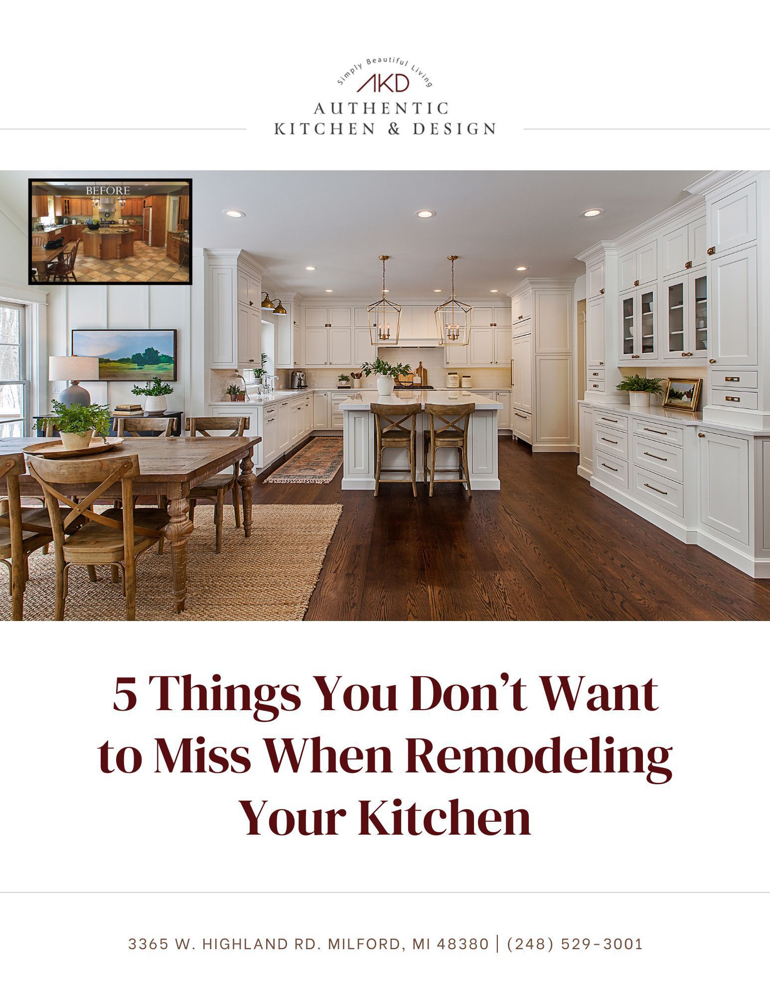 5 Things You Don’t Want to Miss When Redoing Your Kitchen